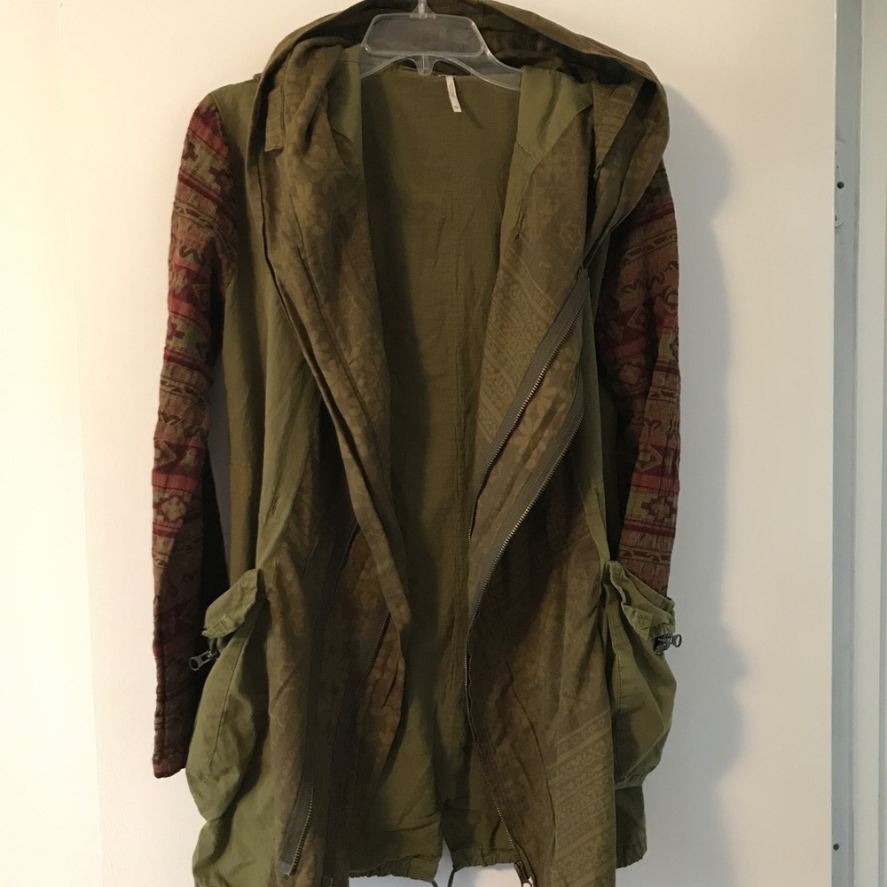Free people printed jacket